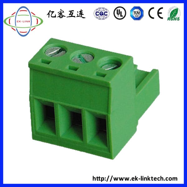 F75-5-5.0 Pitch 5mm Head For Pluggable Terminal Blocks connector