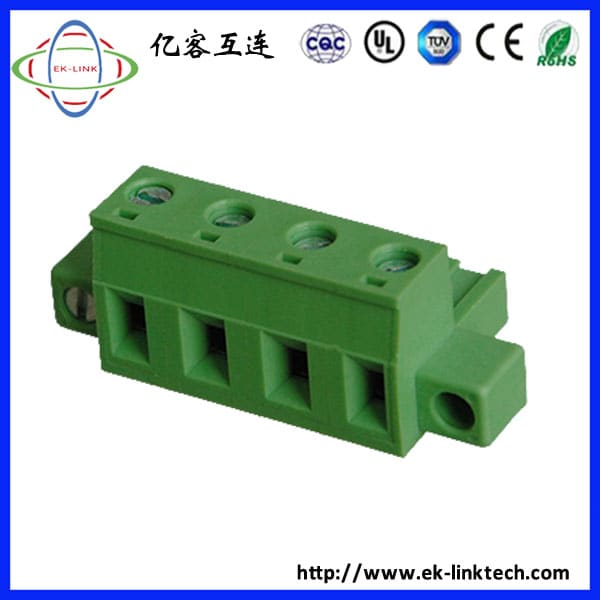 F75-6-7.62 Pitch 5.08mm Head For Pluggable Terminal Blocks connector