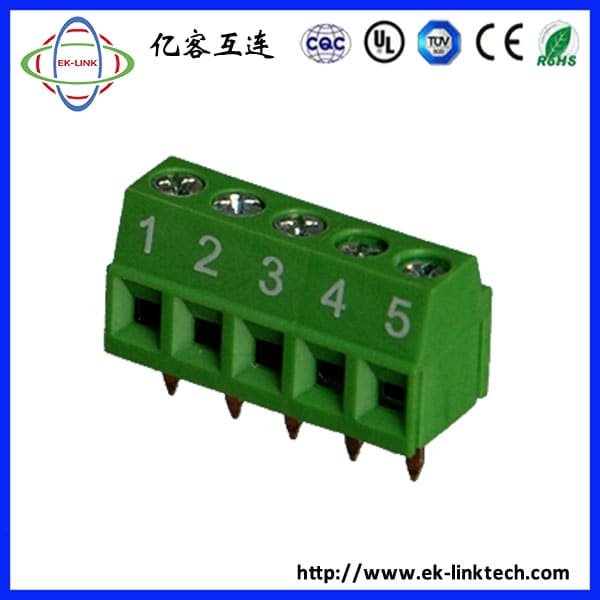 F33-1-3.5间距3.5mm 升降式电路板接线端子连接器