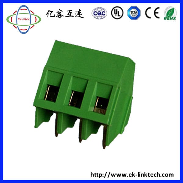 F34-2-5.08 Pitch5.08mm PCB Rising Clamp Terminal Blocks