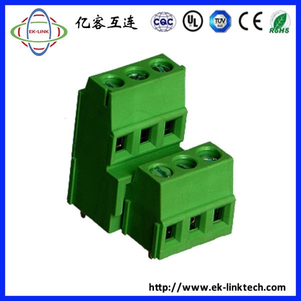 F35-7-5.0 Pitch5.0mm PCB Rising Clamp Terminal Blocks